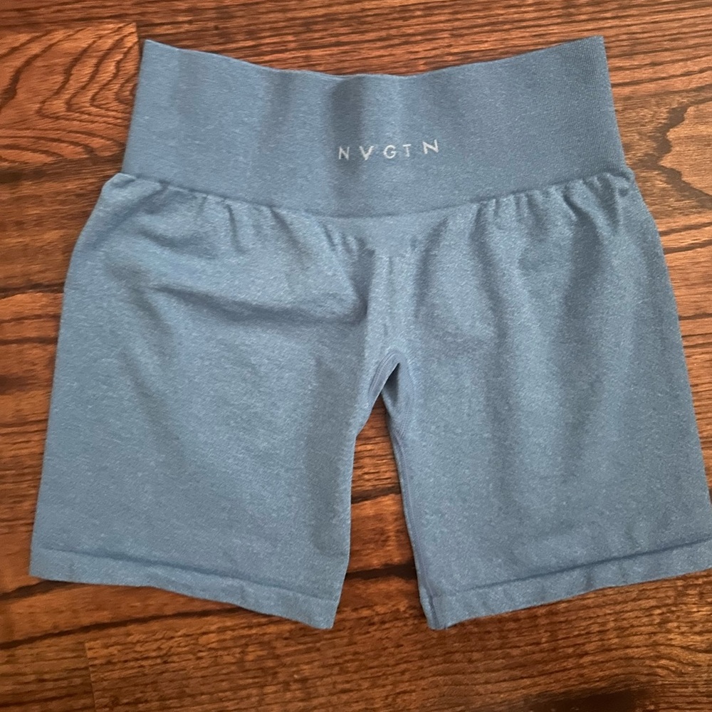 NVGT size large shorts in blue